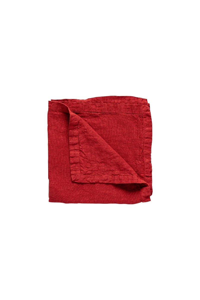 Napkin Linen Ajour Maria Chili Pepper Set-2