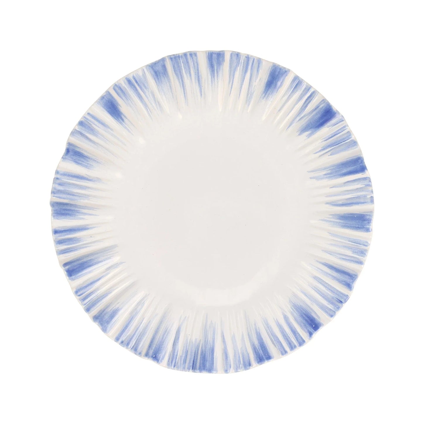 Bari Blue & White Dinner Plate