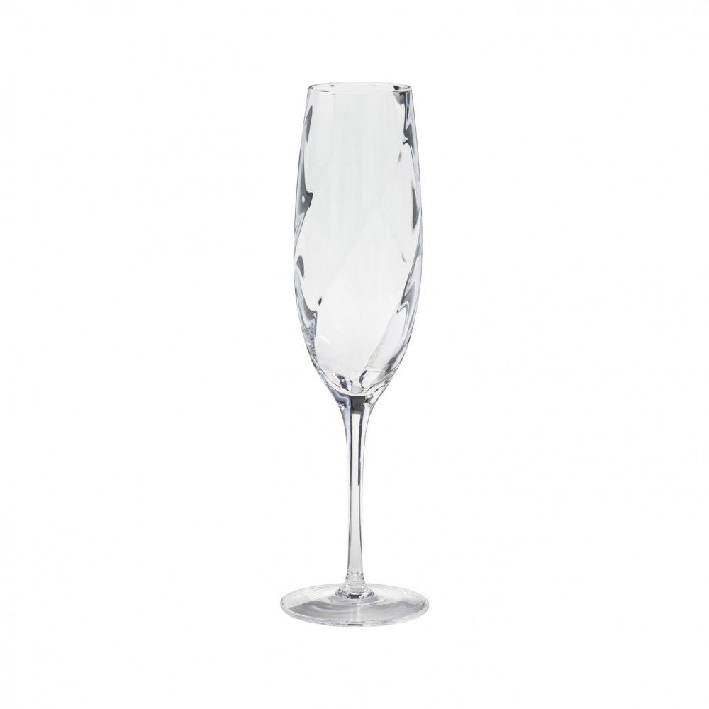 Flute 9oz-Ottica Clear Glass