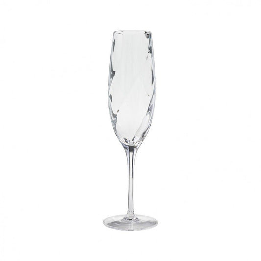 Flute 9oz-Ottica Clear Glass